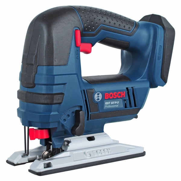 Bosch Cordless Jigsaw 80mm, 2700spm, 18V, 2.4kg GST18V-Li Solo